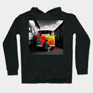 Life in Colour - Painted Van Hoodie